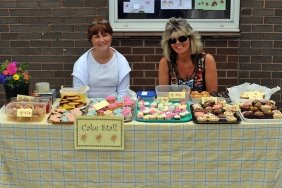 The Class 2 cake stall.